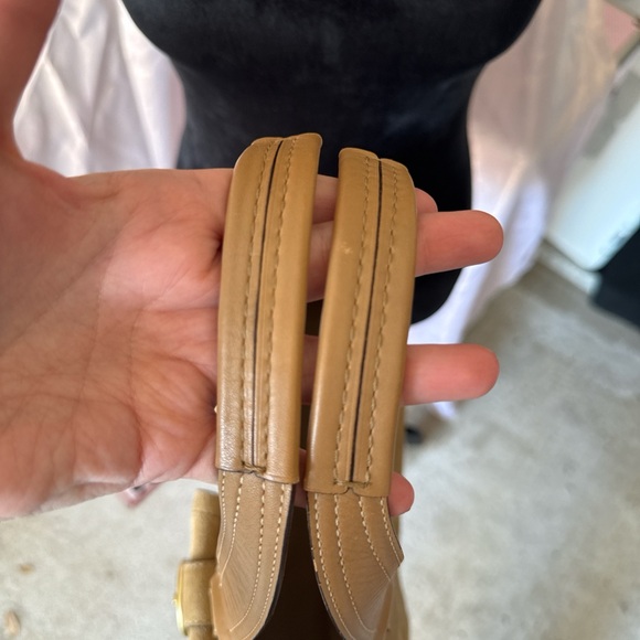 Coach Tan Suede Handbag + Coach leather wallet - Picture 9 of 14